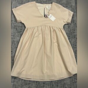 Pink Martini Cream and White Lace Detail Dress